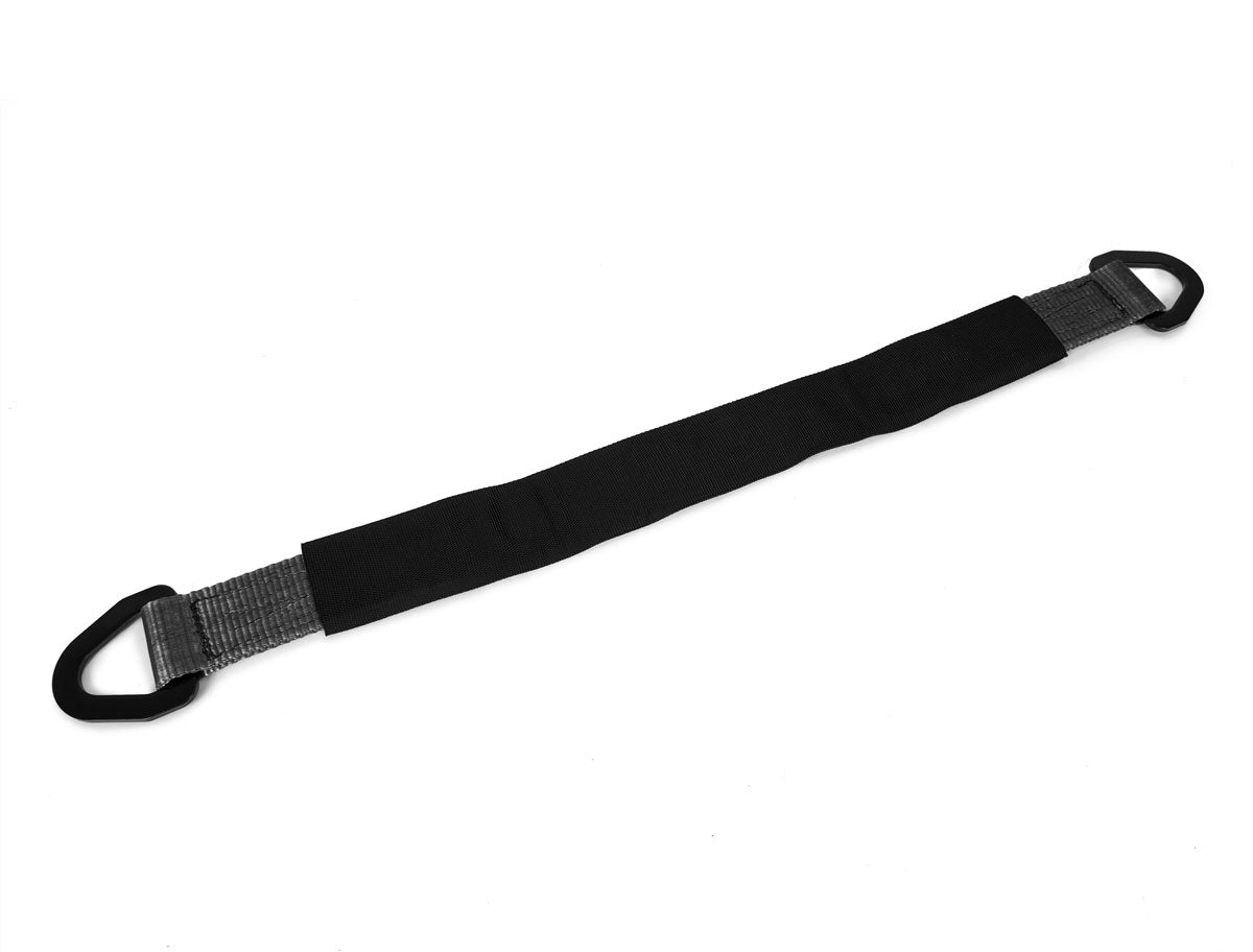 Speedstrap 50 mm Achsbandverlängerung, D-Ringe und Hülle, 76 cm, schwarz