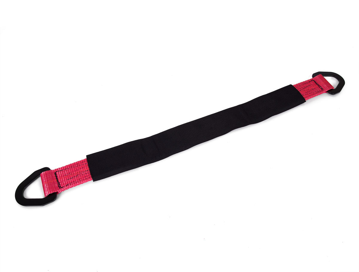 Speedstrap 50 mm Achsbandverlängerung, D-Ringe und Hülle, 76 cm, rot