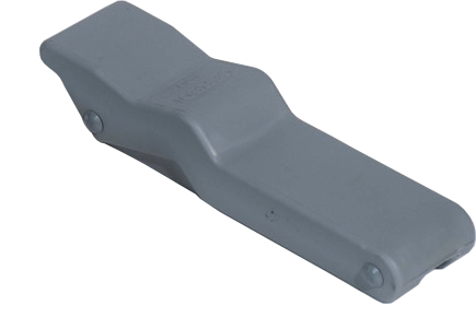 Peak Elastic Antivibrating Latch W/O Padlock Holder 96x29 Grey