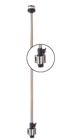 Allpa Led Navigations Stablaterne 12v, 360°; L=1000mm, Wandmontage