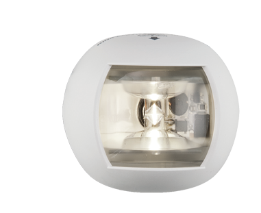 Allpa Positionslaterne Weiß, Hecklicht 135°, Led 12-24v, Weißes Kunststoffgehäuse
