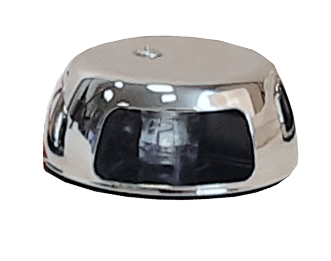 Allpa Led Positionslaterne, Poliertes Niro 304 Gehäuse; 12-24v; Grün 112.5°