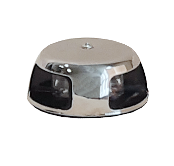 Allpa Led Positionslaterne, Poliertes Niro Gehäuse; 12-24v; 1.5w Rot/Grün 2x112.5°