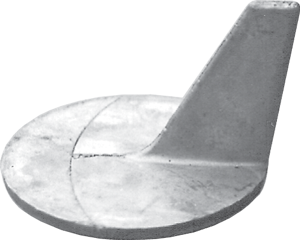 Allpa Aluminium Anode Mercruiser/Z-Antrieb, Cutdown Skeg (Oem 46399)