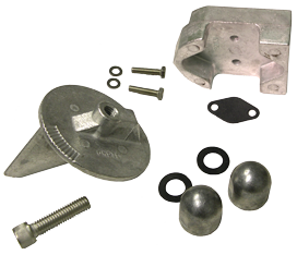 Allpa Aluminium Anode Kit Navalloy, Alpha 1 Gen 1 (No Power)
