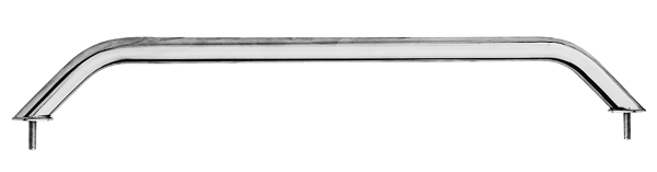 Allpa Niro Handlauf Mit M8-Gewindestifte, Ø22mm, H=55mm, L=610mm