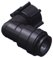 Seatech Quick-Connect Knie-Stück, Ø15mm X 3/4" Nps, Wirtel Mit Innengewinde