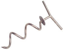Allpa Niro Anlege-Spirale, L=340mm, Ø75mm (Material Ø12mm)