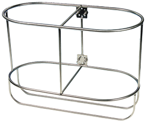 Allpa Niro Fenderkorb, Gerades Modell Für 2 Fender, A=540mm, B=430mm (Comet 5)