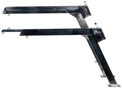 Allpa Niro Davit Mit Tau, Block Und Winsch, Teleskop-Ausführung, 200kg (Preis Pro Stück)