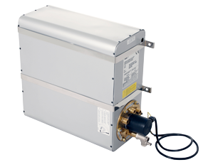 Allpa Aluminium Marine Warmwasserbereiter, 1200w/22l, Rundes Modell, Gewicht 14kg