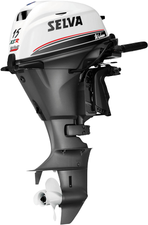 Selva Aussenborder Wahoo 15xsr (High Output), L., 15ps