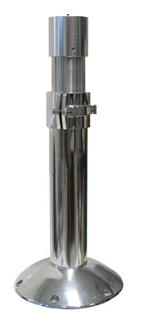 Allpa Springfield Stuhlbein 4" Aluminium Mit Gasdruckzylinder, Verstellbar 56-81cm