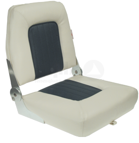 Klappstuhl Modell 'Coach', Weiß