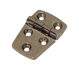 Allpa Niro Gegossenes Scharnier, 76x38mm, H=5mm, Stift Ø9mm
