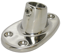 Allpa Niro Flaggenstockhalter, Ø19mm