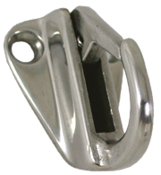Allpa Niro Fenderhaken, A=42mm, B=29mm, C=33mm (Pro Paar) (Max. Tau Ø15mm)