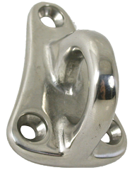 Allpa Niro Fenderaugen, A=33mm, B=29mm, C=21mm (Pro Paar) (Max. Tau Ø10mm)