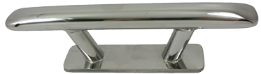 Allpa Niro Ovale Klampe, Bolzenmontage (Ø10mm), A=200mm, B=34mm, C=120mm, D=55mm, E=67mm, F=34mm