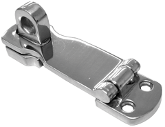 Allpa Niro Scharnier Für Hängeschloß, A=90mm, B=25mm, C=9mm