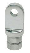Allpa Niro In-Rohr-Endstück Für 7/8" Rohr (22,25mm), A=18,8mm, B=30mm, C=8mm