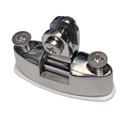 Allpa Niro Deckfitting Scharnierend Mit Schrauben, Stift Und Nylon Fußplatte