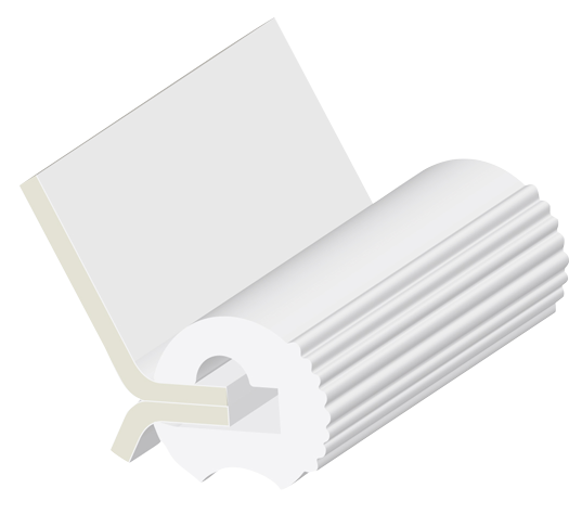 allpa Endkappe L28, Weiß