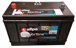 Allpa Sport-Batterie 12v, 105ah
