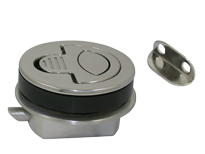 Allpa Niro Einlaßgriff Mit Drehverschluß Und Nylon Gehäuse, Wasserdicht, A=4-13mm, B=25mm, C=61mm, D=50mm
