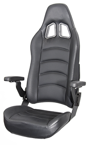 Shockwave Commander Steuerstuhl - hohe Rückenlehne Onyx (schwarz)