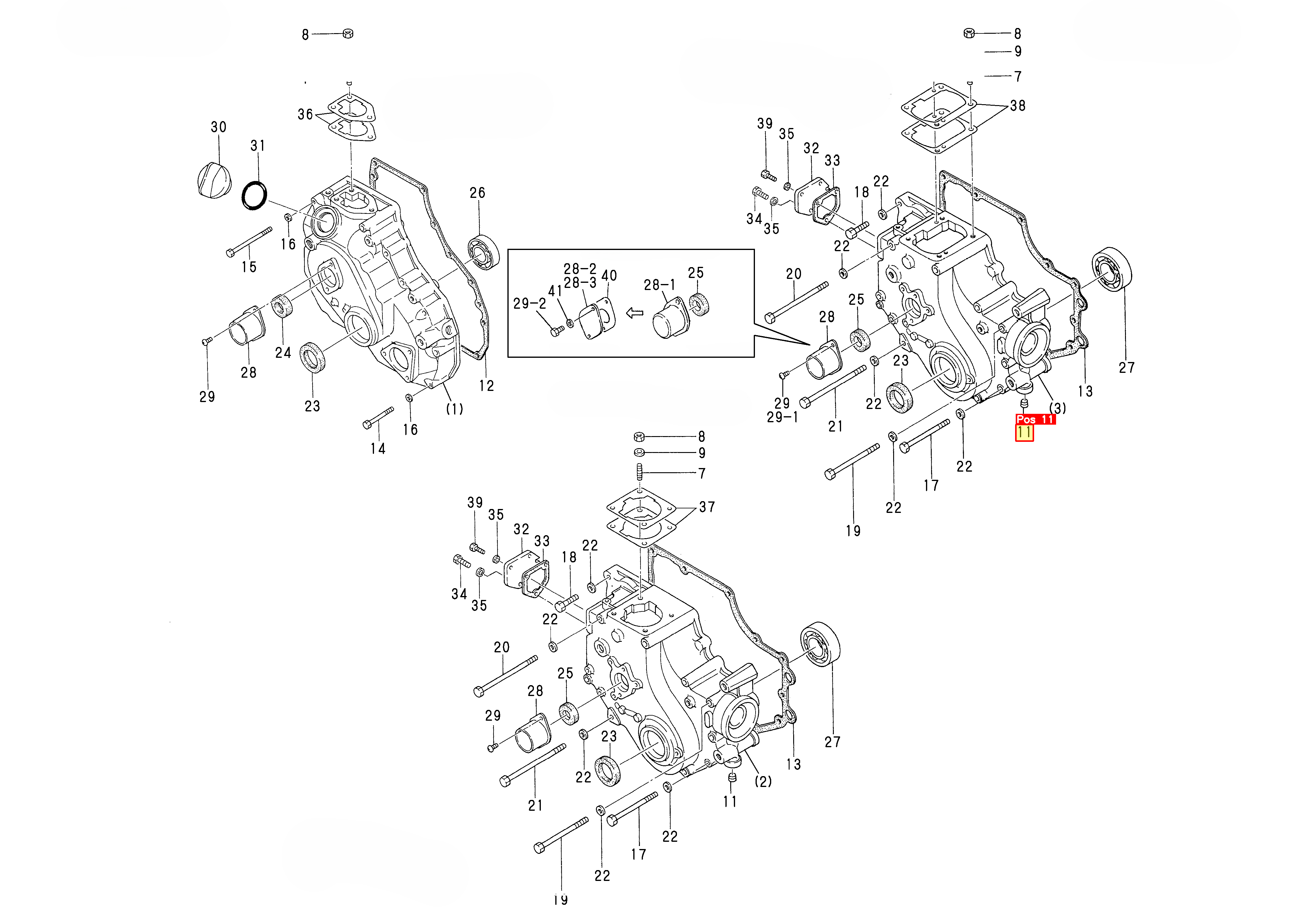 Yanmar Stopfen / Plug