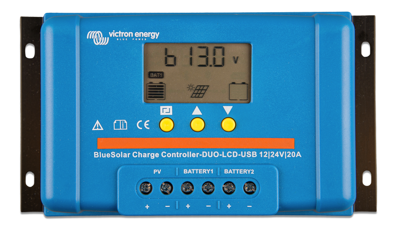 Victron BlueSolar PMW DUO LCD&USB 12/24V-20A