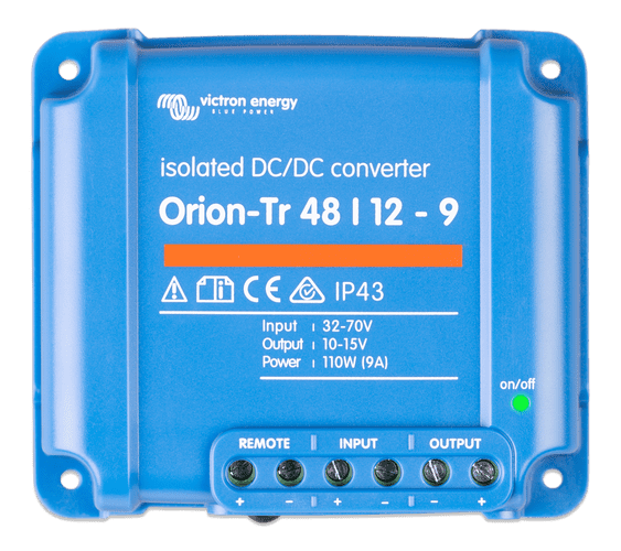 Victron Orion-Tr 48/12-9A (110W) DC-DC Umformer isoliert