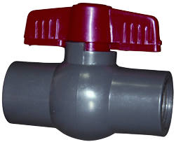 Allpa Pvc Kugelhahn 1-1/4"