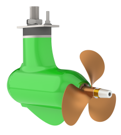 Combi Nautic Fixed POD 8,0 kW | 48 VDC