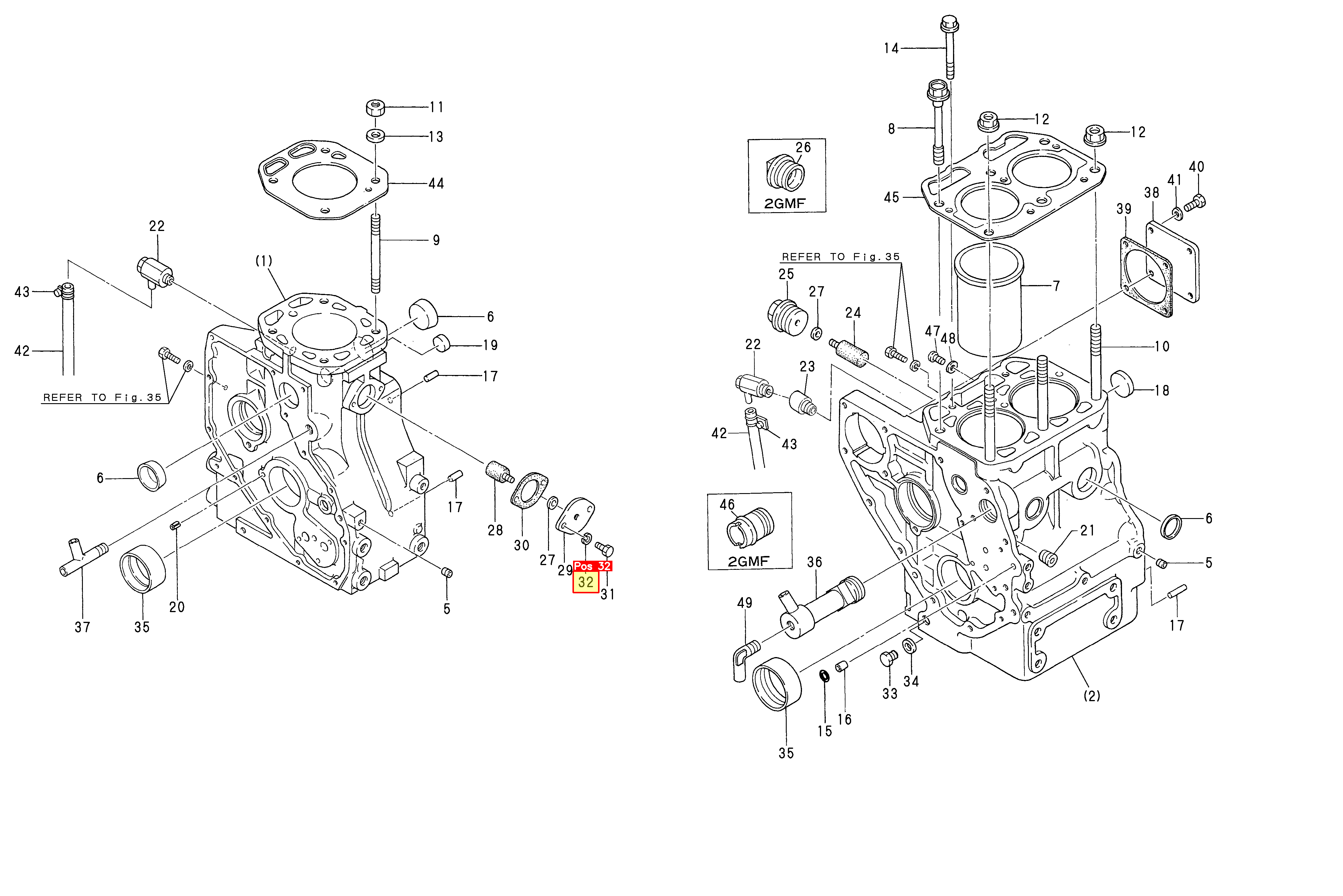 Yanmar Washer / Federring 6mm