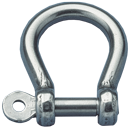 Allpa Niro Schäkel, A=Ø8mm, B=32mm, C=28mm, D=16mm (Bruchlast 3000kg)