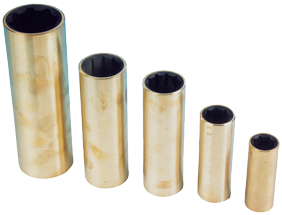 Allpa Neopren Welle-Lagerbuchse Mit Messing Gehäuse, Für Welle 3-5/8", Außenmaß 4-1/2", L=14"