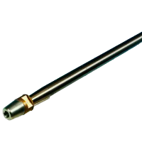 Allpa Propellerwelle Niro Aisi 329, Ø50x4000mm Mit Hutmutter/Zinkanode/Keil, Konus 1:10