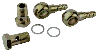 Allpa 90° Anschlussatz 10mm (2x Banjobolzen Mit Adapter)