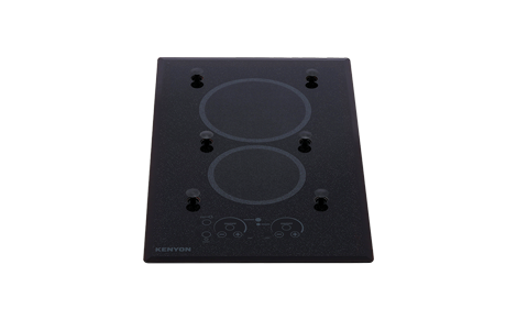 Kenyon Lite Touch 12,5a/240v - 3000w 1 X Ø 16,5cm + 1 X Ø20,3cm Hochformat