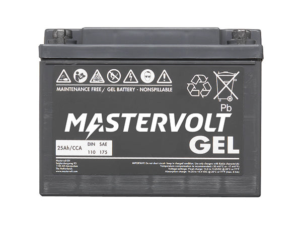 Mastervolt MVG 12/25 Ah Gel-Batterie