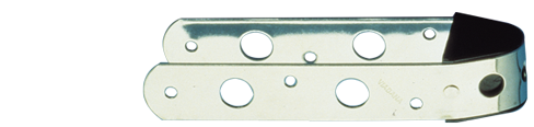 Allpa Niro Ruderbeschlag Für Zapfen Ø10mm, L=132mm