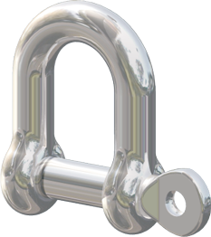 Antal Niro Shackle (Ø8mm) Für 2 & 3-Scheiben Opf-60 & 70 Blöcke