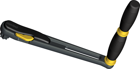 Antal Winsch-Kurbel 'Speedylock', L=250mm, Gewicht 0,62kg, Doppelgriff