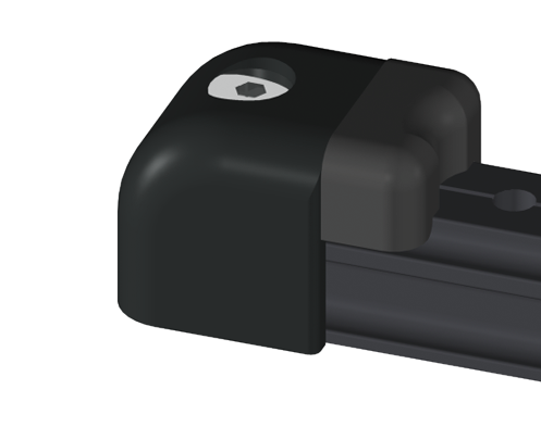 Antal Aluminium Endfitting Typ 100 (2x)