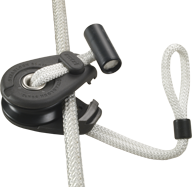 Antal Aluminium Dyna Snatch Block Mit Dyneema Snap Loop, Leine Ø10mm, Arbeitslast 600kg