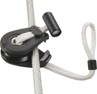 Antal Aluminium Dyna Snatch Block Mit Dyneema Snap Loop, Leine Ø12mm, Arbeitslast 1000kg