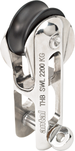 Antal Niro 'Nitronic 50' Twin Halyard Blöcke, Leine Ø8-10mm, Arbeitslast 1300kg