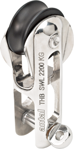 Antal Niro 'Nitronic 50' Twin Halyard Blöcke, Leine Ø12-14mm, Arbeitslast 3500kg